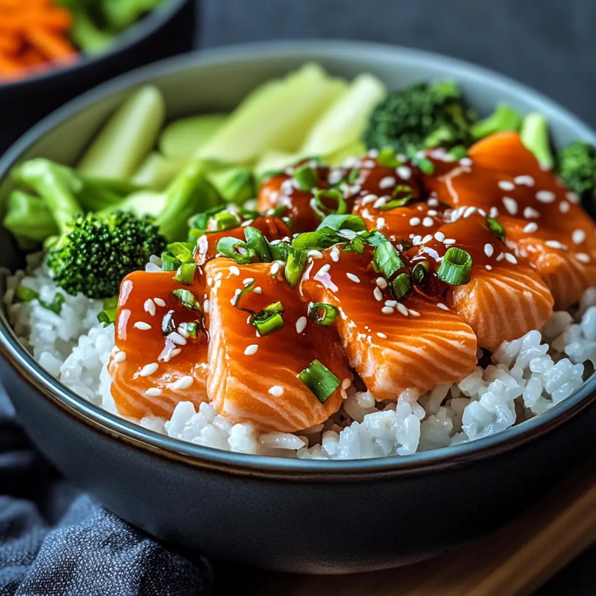 Crispy Salmon and Rice Bowl: A Flavorful Weeknight Winner