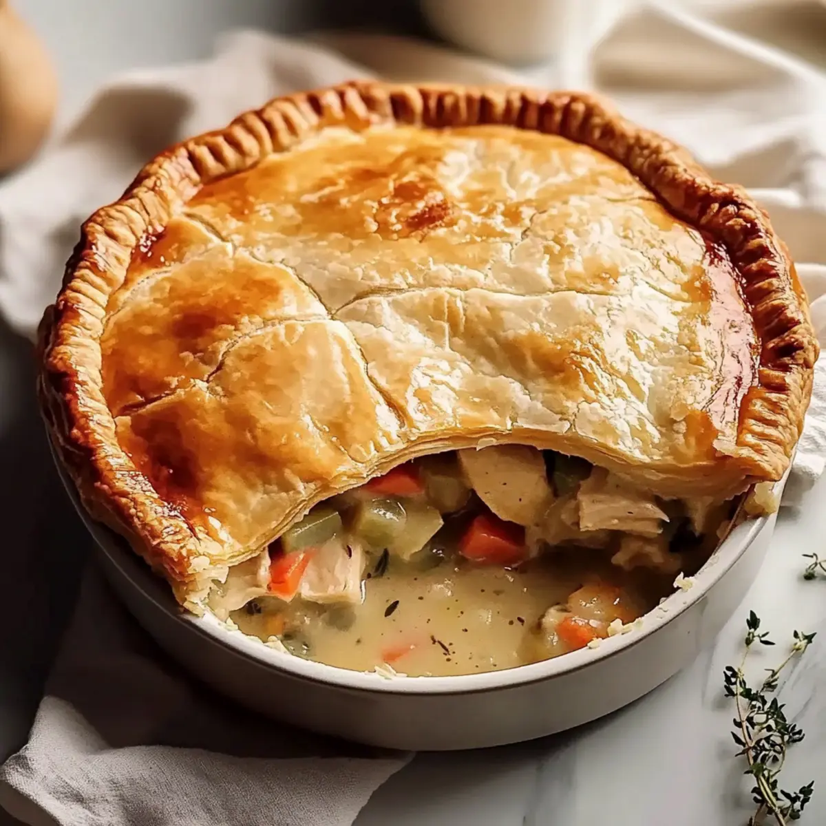 Savory Chicken Pot Pie: Comfort Food for Cozy Nights