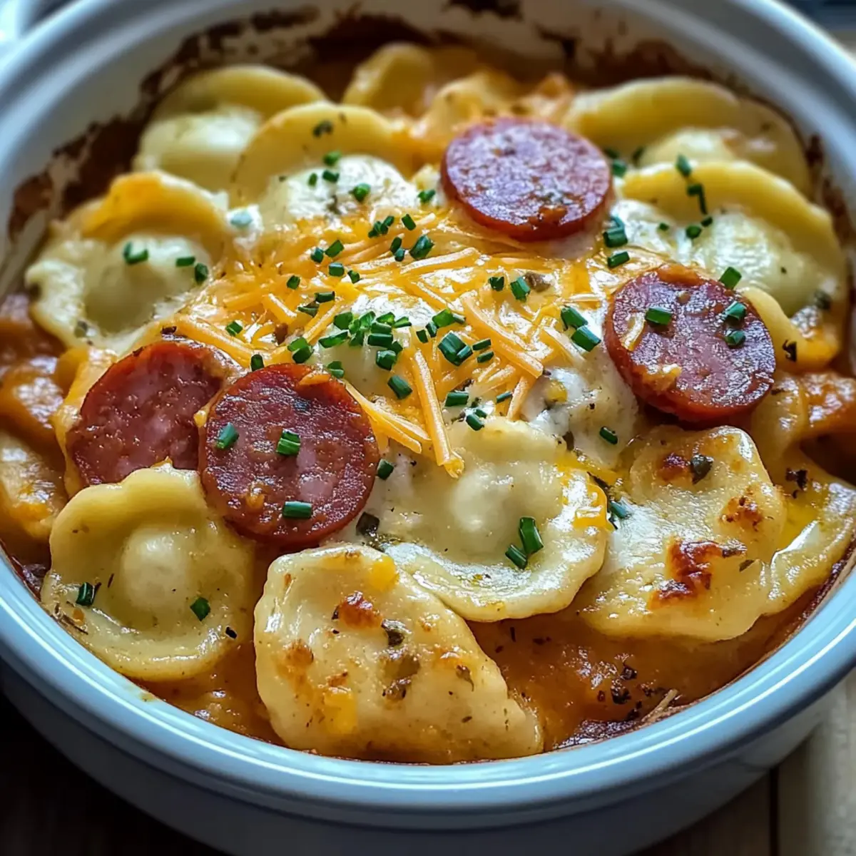 Crockpot Pierogi Casserole with Kielbasa: Comfort in a Bowl