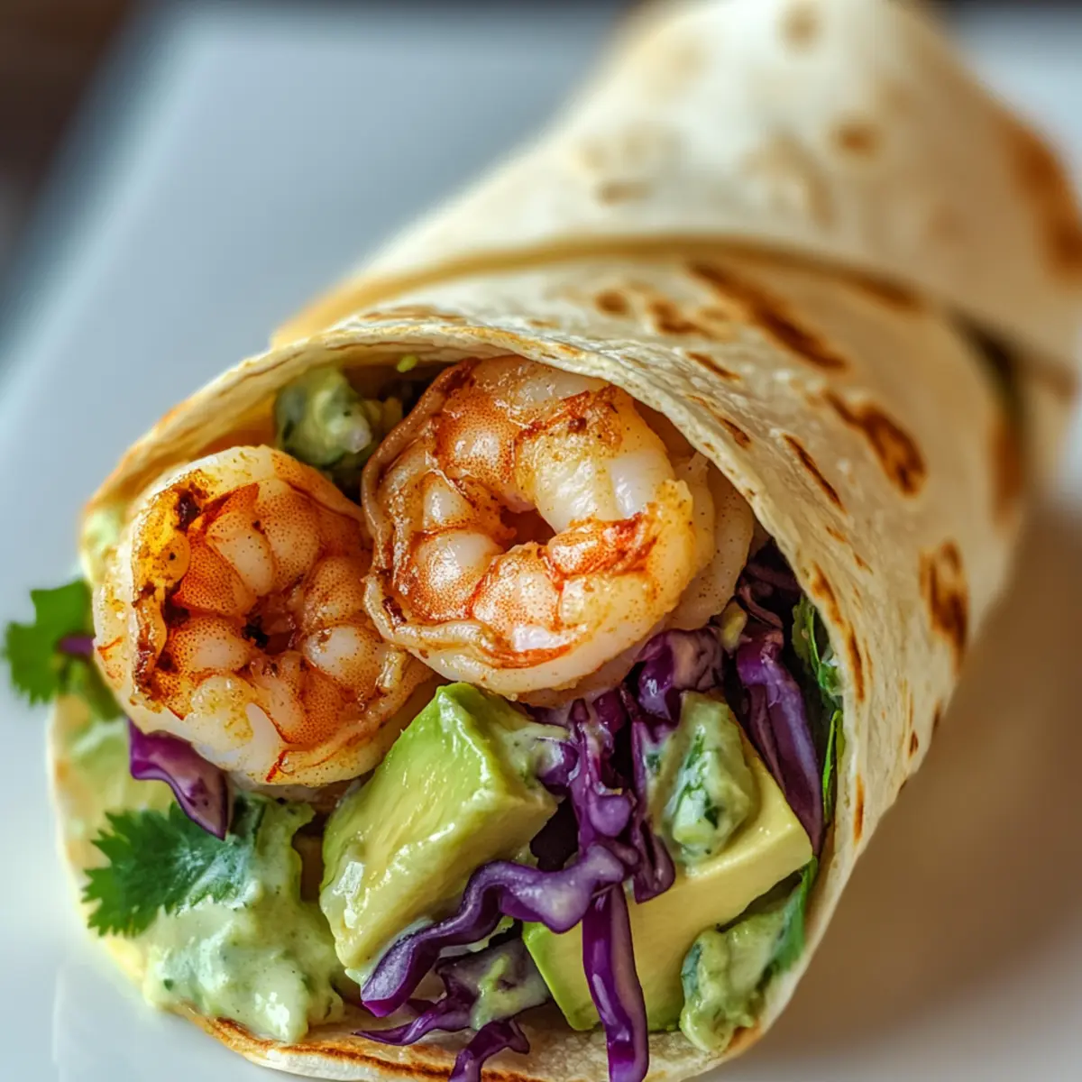 Zesty Shrimp Cilantro Lime Wrap Pockets for Fresh Flavors