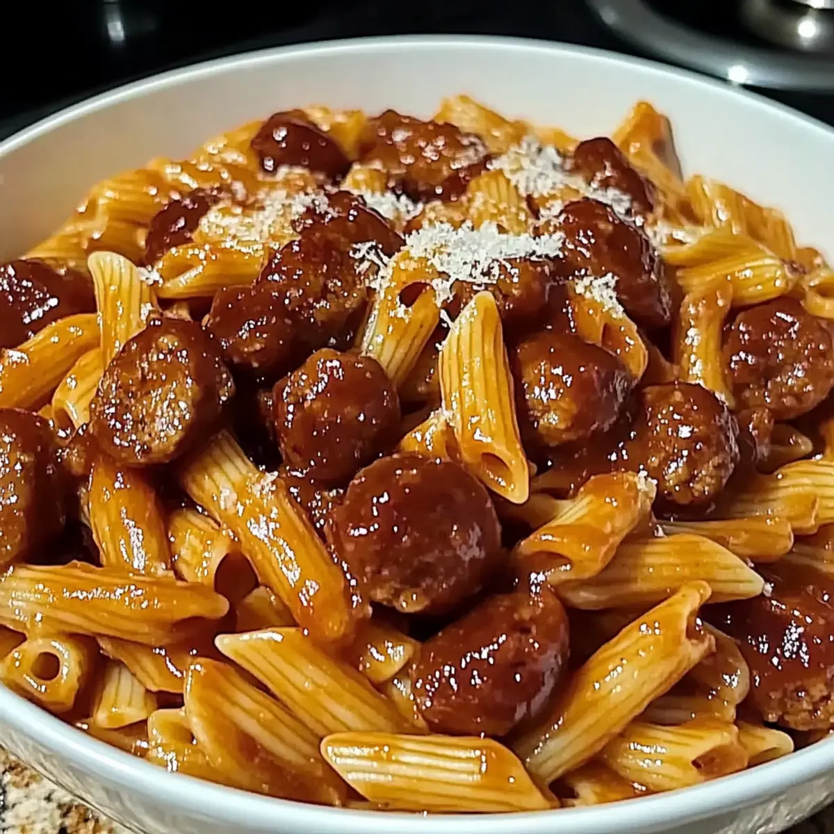 Sweet and Tangy BBQ Sausage Pasta for Flavor Lovers