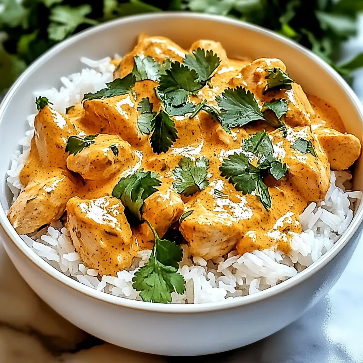 Coconut Chicken Rice Bowl: Your Quick Tropical Delight