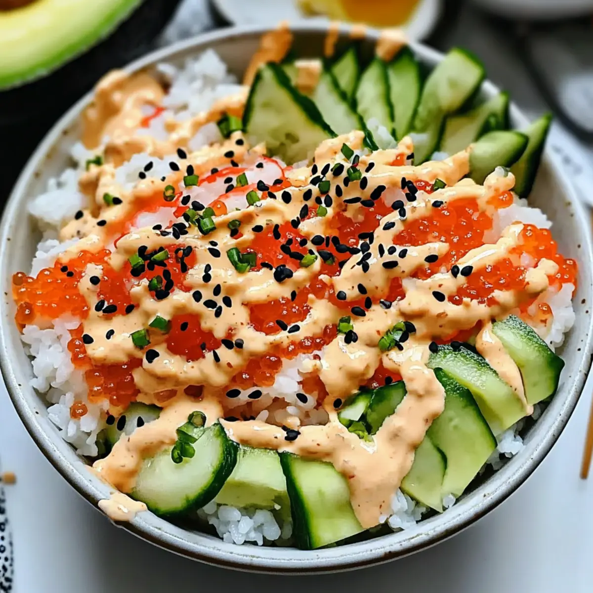 Irresistibly Easy California Roll Sushi Bowls in 30 Minutes