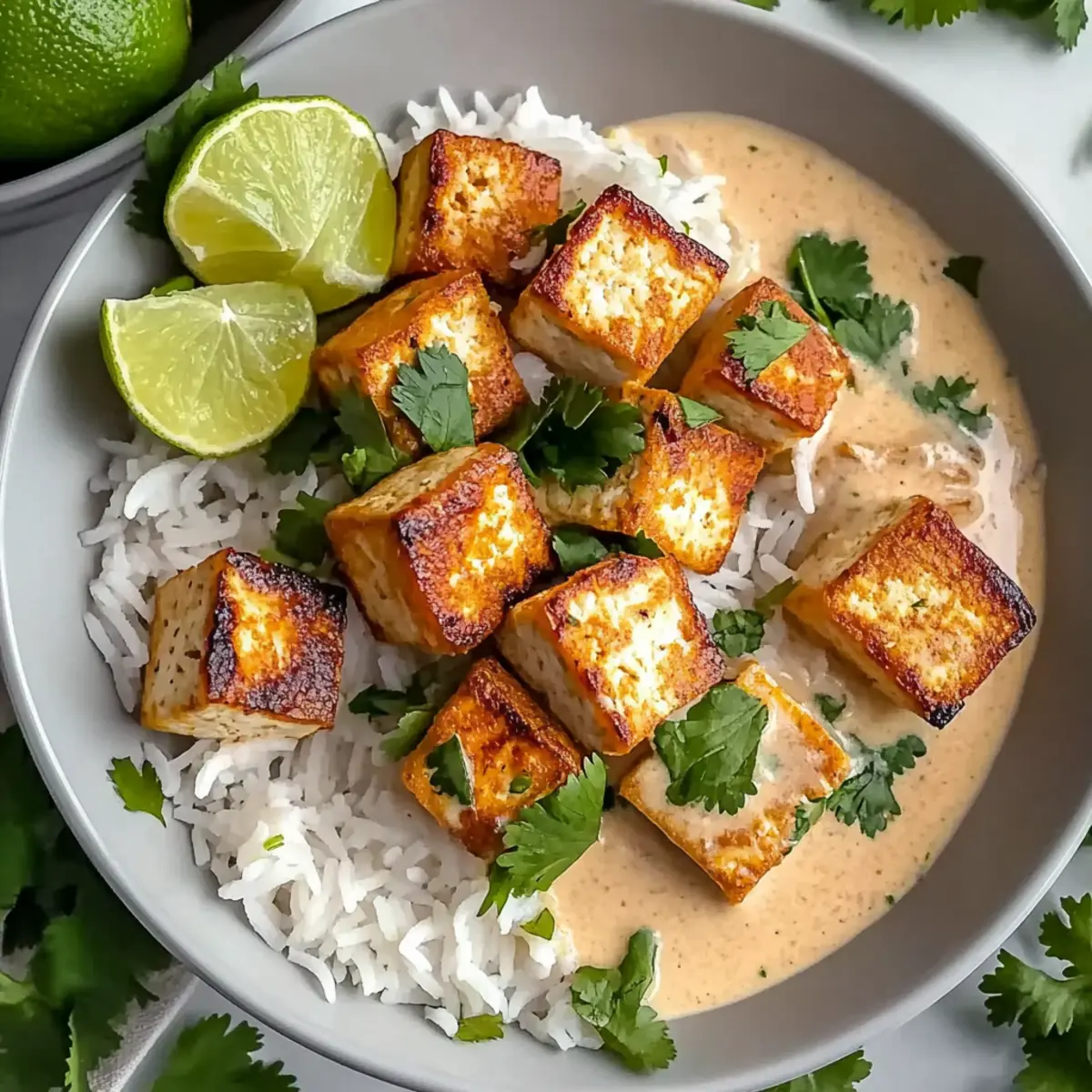Coconut Lime Tofu: Quick and Zesty Vegan Delight