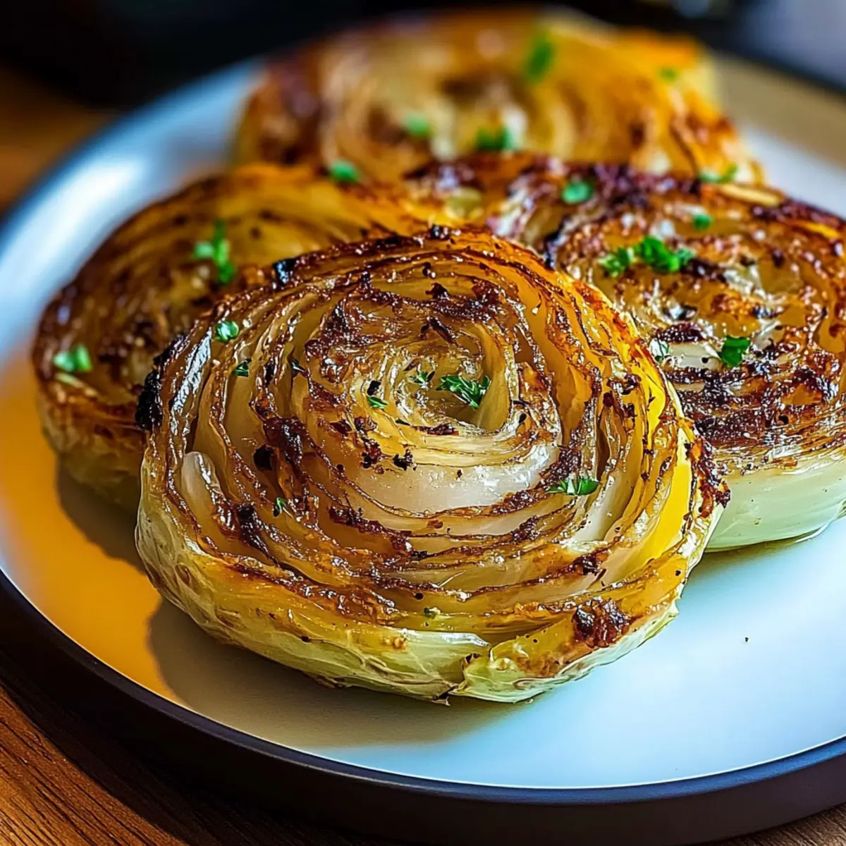 Oven Roasted Garlic Cabbage Steaks That Are Simply Irresistible