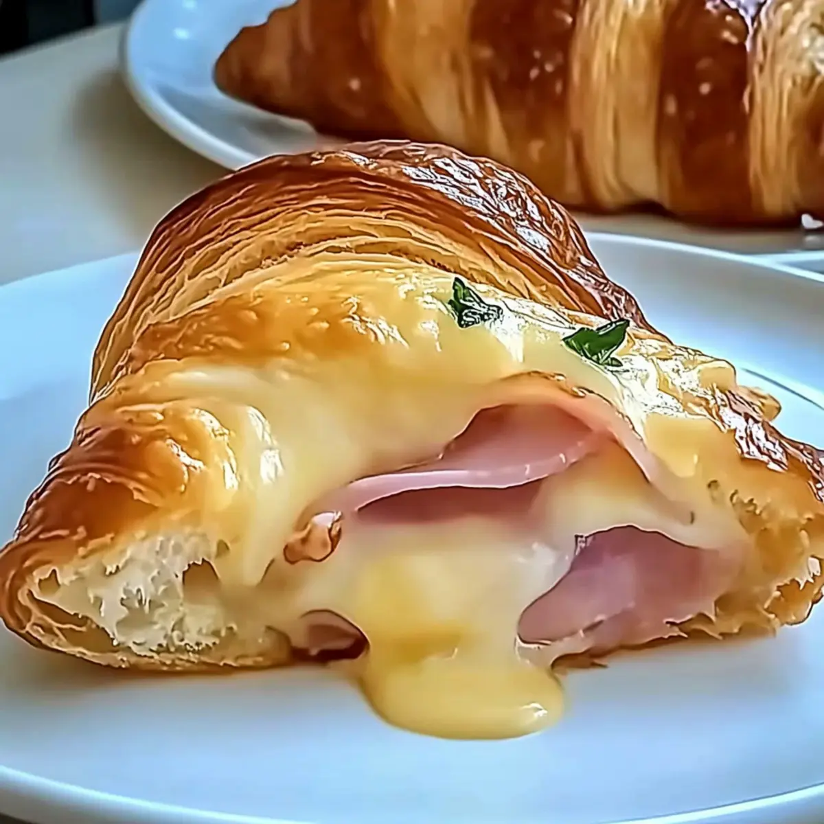 Flaky Baked Ham and Cheese Croissants for a Cozy Snack