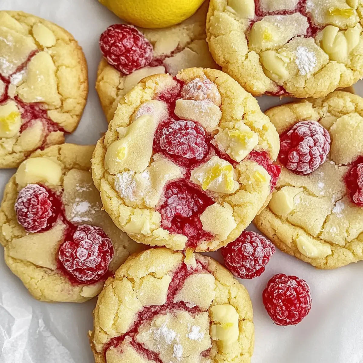 Lemon Raspberry Cookies That Bursting Flavor in Every Bite