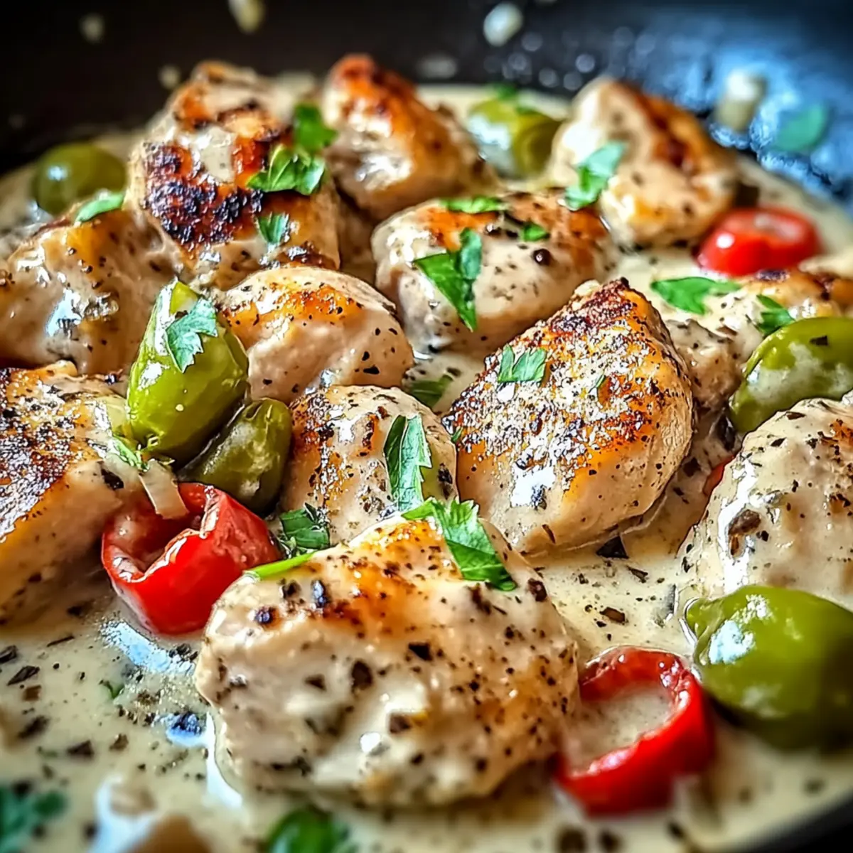 Irresistible Pepperoncini Chicken Skillet for Easy Comfort Food