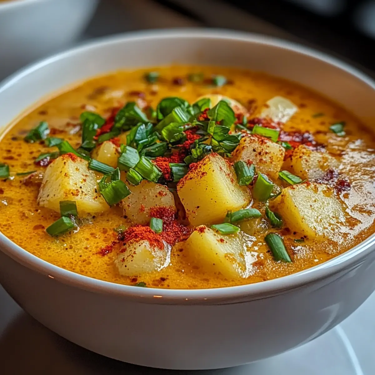 Spicy Cajun Potato Soup: A Creamy Cozy Comfort Bowl