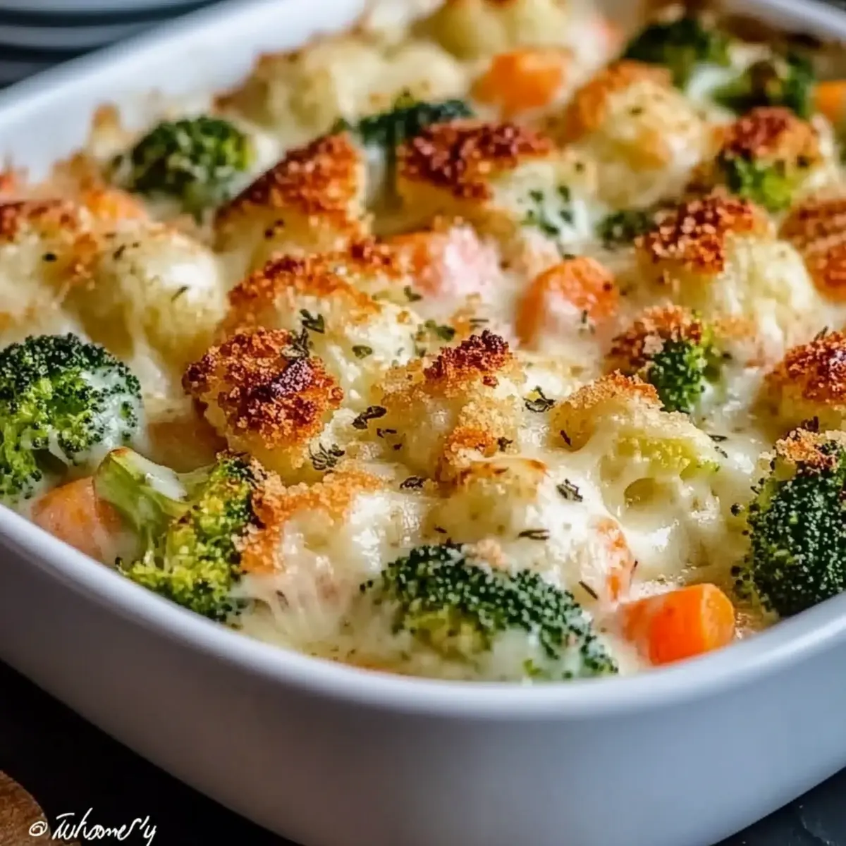 Cozy Up with This Creamy Winter Vegetable Casserole