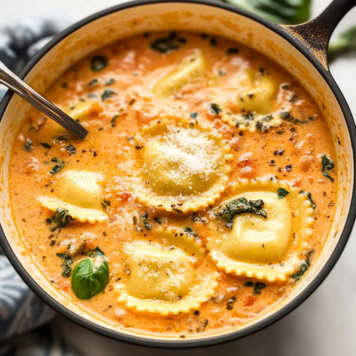 Creamy Ravioli Soup: Cozy Comfort Ready in 30 Minutes