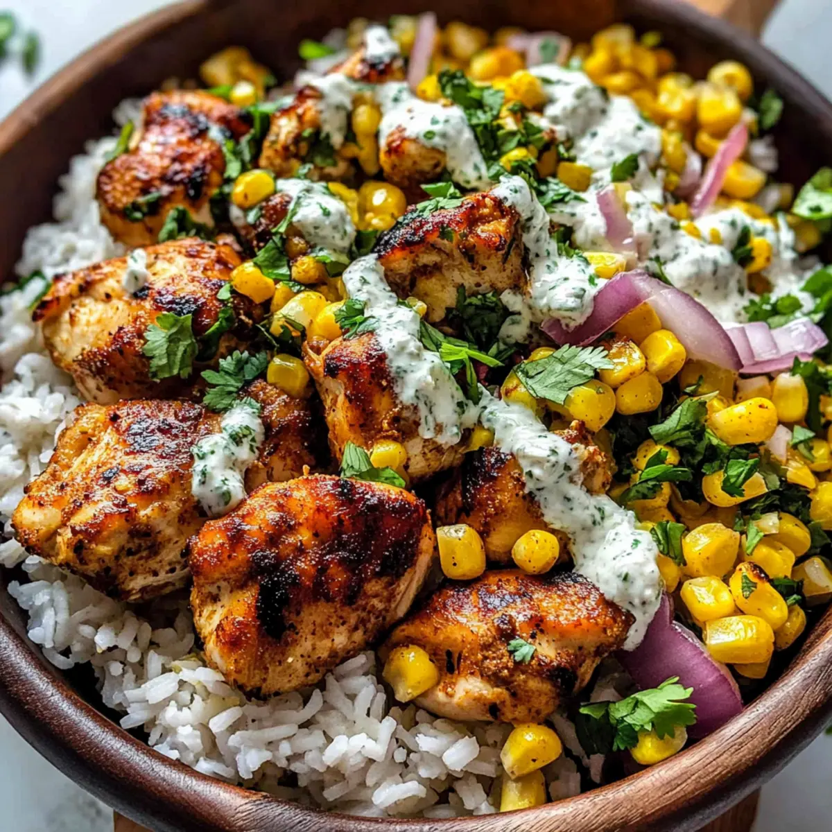 Savor Every Bite of This Street Corn Chicken Bowl Delight