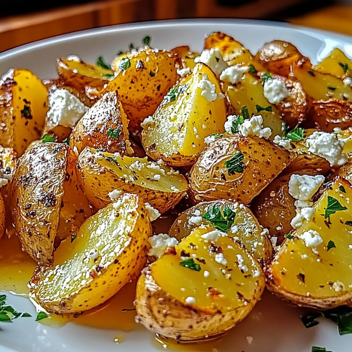 Savory Greek Feta Roast Potatoes for Flavorful Gatherings