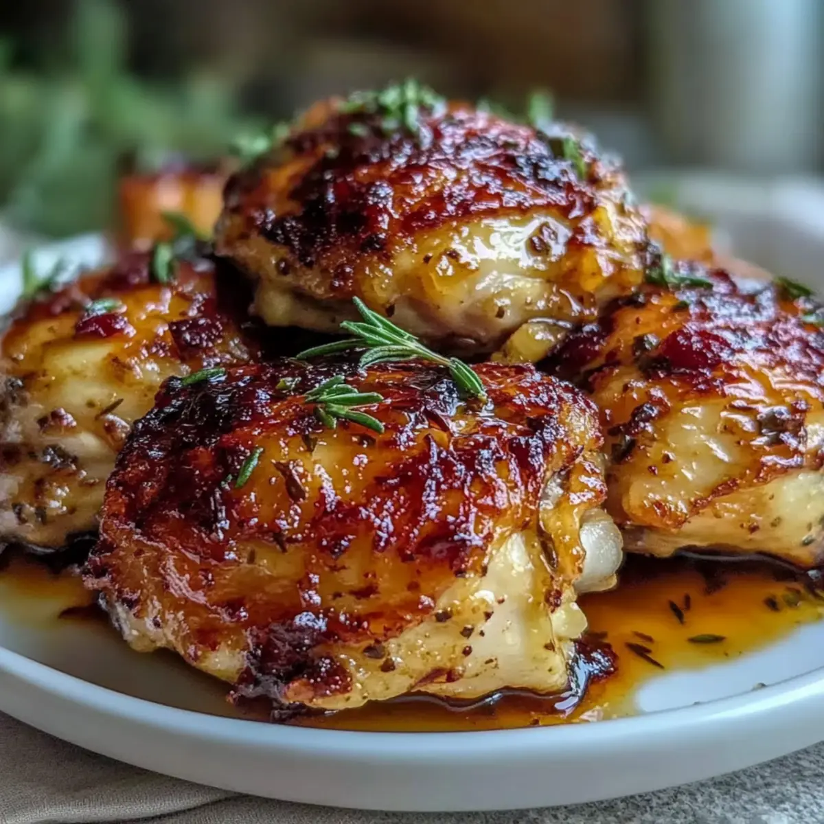 Savory Garlic Butter Baked Chicken Thighs for Comforting Meals
