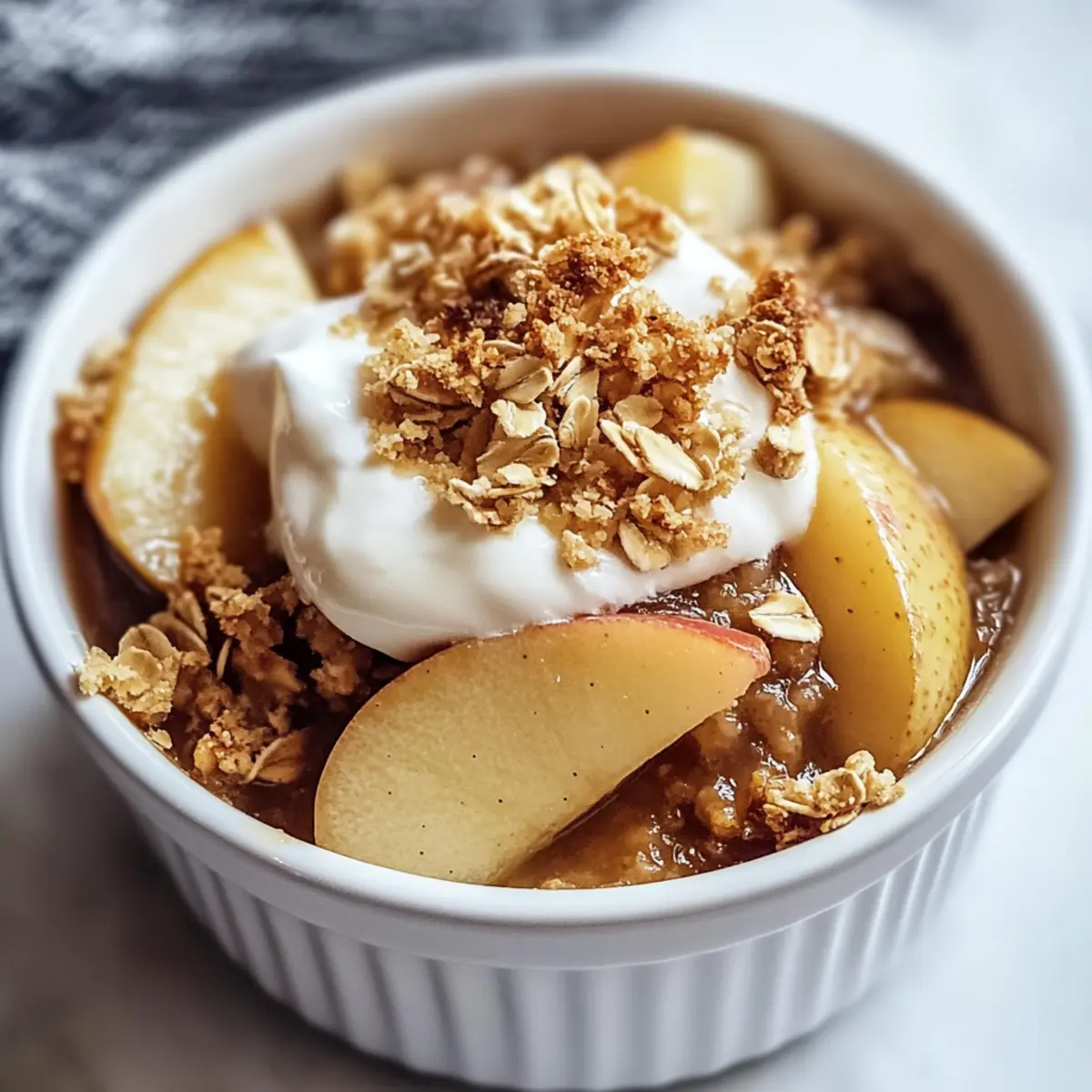 High Protein Apple Crisp: Healthy, Guilt-Free Dessert Delight