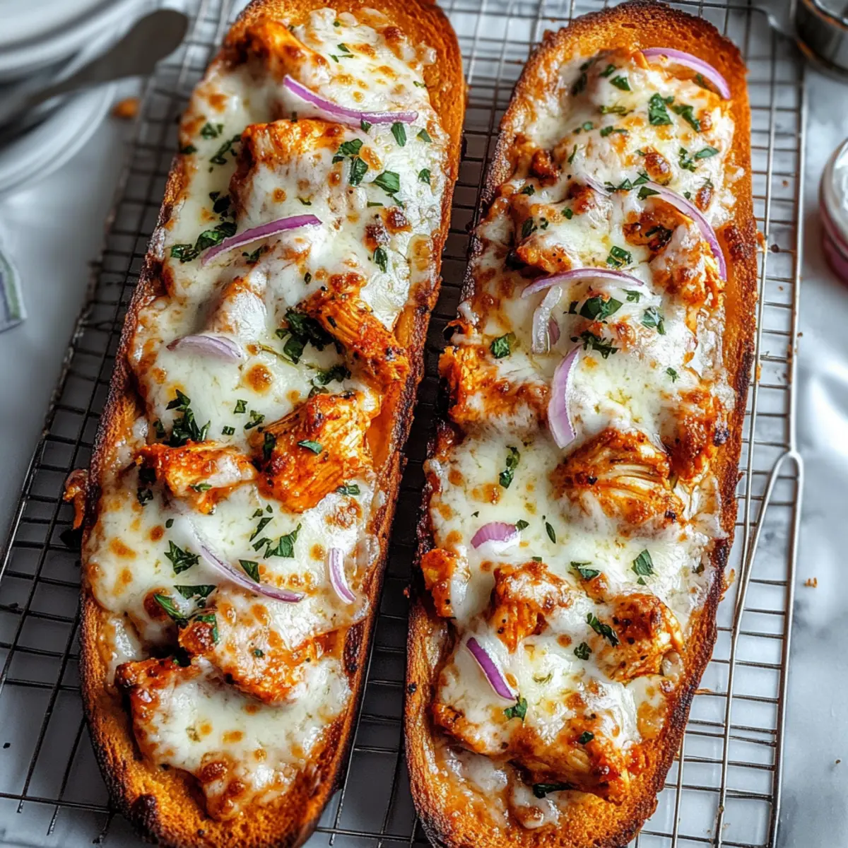 Buffalo Chicken French Bread Pizza: Easy, Spicy Comfort Food